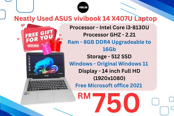 ASUS VIVIBOOK LAPTOP
